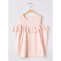 P'TIT MÔME - Tunique manches longues rose en polyester - Fille - Taille TU - Modz