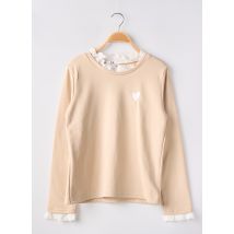PM MERE & FILLE - Sweat-shirt beige en coton - Fille - Taille TU - Modz