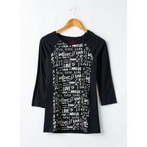 LOSAN - Robe mi-longue noir en coton - Fille - Taille TU - Modz