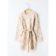 FASHION - Robe pull beige en viscose - Fille - Taille TU - Modz