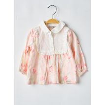 MONA LISA - Robe mi-longue rose en coton - Fille - Taille TU - Modz