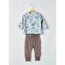 BABY BOL - Ensemble pantalon bleu en coton - Garçon - Taille TU - Modz