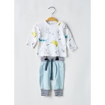 BABY BOL - Ensemble pantalon bleu en coton - Garçon - Taille TU - Modz