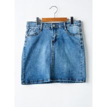 NOVO STYLE - Jupe mi-longue bleu en coton - Fille - Taille TU - Modz