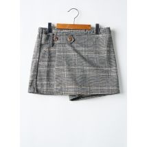 P'TIT MÔME - Jupe short gris en polyester - Fille - Taille TU - Modz