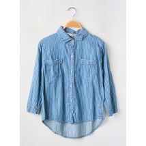 NOVO STYLE - Tunique manches longues bleu en coton - Fille - Taille TU - Modz