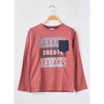 BABY BOL - T-shirt rose en coton - Garçon - Taille TU - Modz