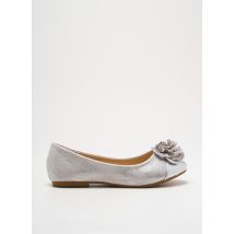 DOREMI - Ballerines argent en textile - Fille - Taille 31 - Modz