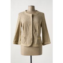 FUEGO WOMAN - Veste casual beige en polyester - Femme - Taille 48 - Modz