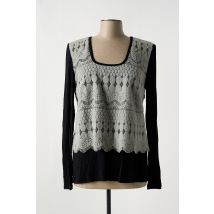 ABY GARDNER - Top gris en viscose - Femme - Taille 42 - Modz