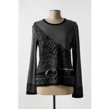CHASSAGNARD - Pull gris en merinos - Femme - Taille 42 - Modz