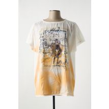 BASLER - T-shirt beige en polyester - Femme - Taille 44 - Modz