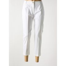 ANNE KELLY - Pantalon 7/8 blanc en coton - Femme - Taille 42 - Modz