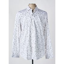 SELECTED - Chemise manches longues blanc en coton - Homme - Taille XL - Modz