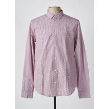 ARMANI - Chemise manches longues rose en coton - Homme - Taille XL - Modz