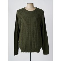 SELECTED - Pull vert en coton - Homme - Taille L - Modz