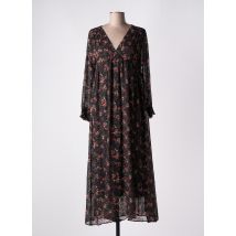 VINTAGE LOVE - Robe longue noir en polyester - Femme - Taille 36 - Modz