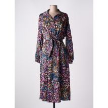 VINTAGE LOVE - Robe mi-longue noir en viscose - Femme - Taille 38 - Modz