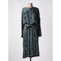 SOEUR - Robe mi-longue bleu en viscose - Femme - Taille 40 - Modz