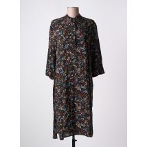 LES PETITES FLEURS - Robe mi-longue noir en viscose - Femme - Taille 38 - Modz