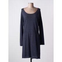 DIPLODOCUS - Robe pull bleu en viscose - Femme - Taille 38 - Modz