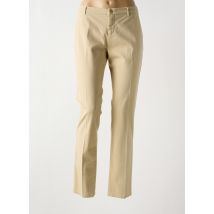 WEEKEND MAXMARA - Pantalon chino beige en coton - Femme - Taille 44 - Modz