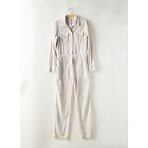 ACQUAVERDE - Combi-pantalon beige en coton - Femme - Taille 36 - Modz