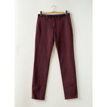TOMMY HILFIGER - Pantalon chino rouge en coton - Homme - Taille TU - Modz