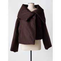M - Doudoune marron en polyester - Femme - Taille 40 - Modz
