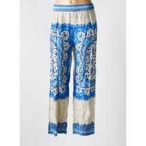 BELLA JONES - Pantalon large bleu en viscose - Femme - Taille 42 - Modz