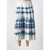 WEEKEND MAXMARA - Jupe longue bleu en coton - Femme - Taille 46 - Modz