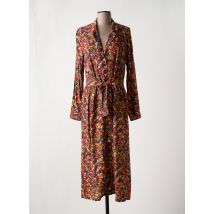 KING LOUIE - Robe longue marron en viscose - Femme - Taille 40 - Modz