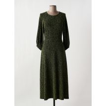 TRAFFIC PEOPLE - Robe longue vert en nylon - Femme - Taille 34 - Modz