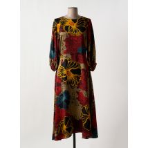 TRAFFIC PEOPLE - Robe longue rouge en viscose - Femme - Taille 36 - Modz