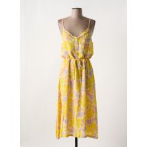 KING LOUIE - Robe longue jaune en viscose - Femme - Taille 42 - Modz