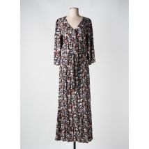 KAFFE - Robe longue noir en viscose - Femme - Taille 38 - Modz