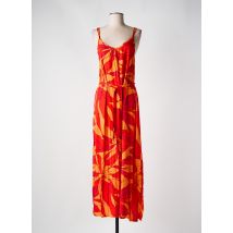 TERRACOTTA - Robe longue rouge en viscose - Femme - Taille TU - Modz