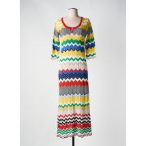 DERHY - Robe longue jaune en viscose - Femme - Taille 38 - Modz