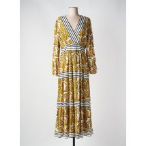 DERHY - Robe longue jaune en coton - Femme - Taille 40 - Modz