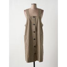 NUMPH - Robe mi-longue marron en polyester - Femme - Taille 44 - Modz