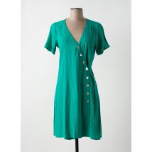 KING LOUIE - Robe mi-longue vert en viscose - Femme - Taille 40 - Modz