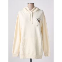 SALTY CREW - Sweat-shirt à capuche beige en coton - Femme - Taille 38 - Modz