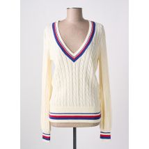 KING LOUIE - Pull beige en lin - Femme - Taille 44 - Modz
