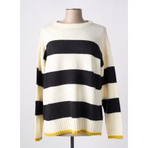 LOSAN - Pull beige en acrylique - Femme - Taille 42 - Modz