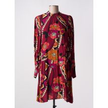 KING LOUIE - Robe courte rouge en viscose - Femme - Taille 38 - Modz