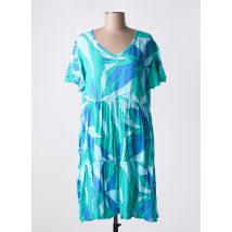 TERRACOTTA BY GRAIN DE SABLE - Robe mi-longue bleu en viscose - Femme - Taille TU - Modz