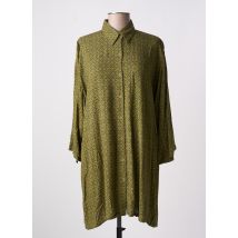 TERRACOTTA BY GRAIN DE SABLE - Robe courte vert en viscose - Femme - Taille TU - Modz