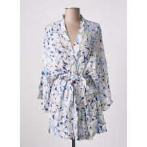 CALIE - Veste kimono bleu en viscose - Femme - Taille 38 - Modz