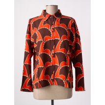 COMPAÑIA FANTASTICA - Chemisier orange en viscose - Femme - Taille 34 - Modz