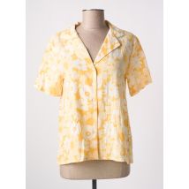 COMPAÑIA FANTASTICA - Chemisier jaune en coton - Femme - Taille 38 - Modz